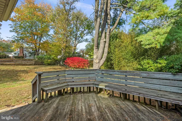 a view of outdoor space with seating area