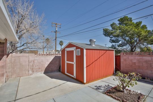 120 South Silver Ridge Street Ridgecrest, CA 93555 - Photo 33 of 35 a view of a entrance gate of a house