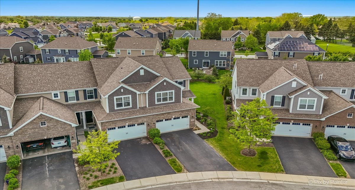 16207 West Switch Grass Road Lockport, IL 60441 - Photo 30 of 45 an aerial view of a house