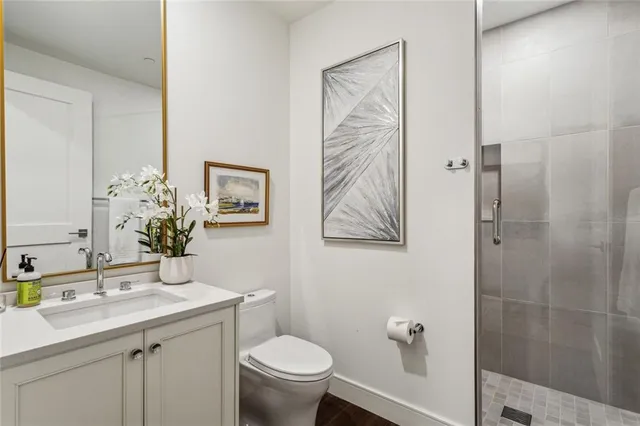 a outdoor space with furniture