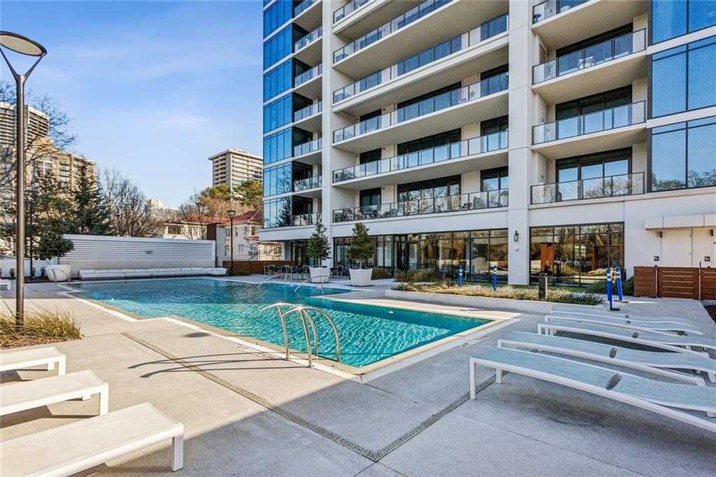 2520 Peachtree Road, Unit 602 Atlanta, GA 30305 - Photo 41 of 45 a view of building with outdoor space