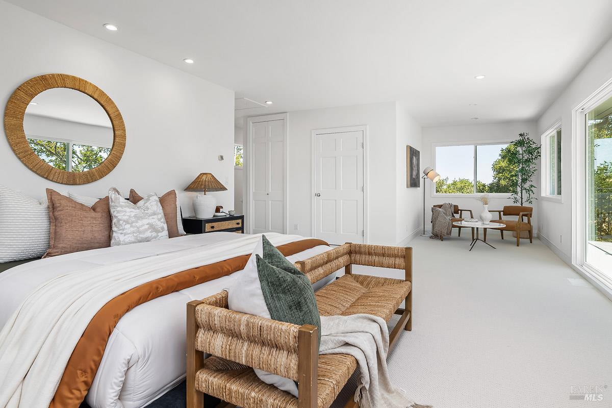 500 Iron Springs Road Fairfax, CA 94930 - Photo 20 of 51 Sitting area/reading nook in primary bedroom