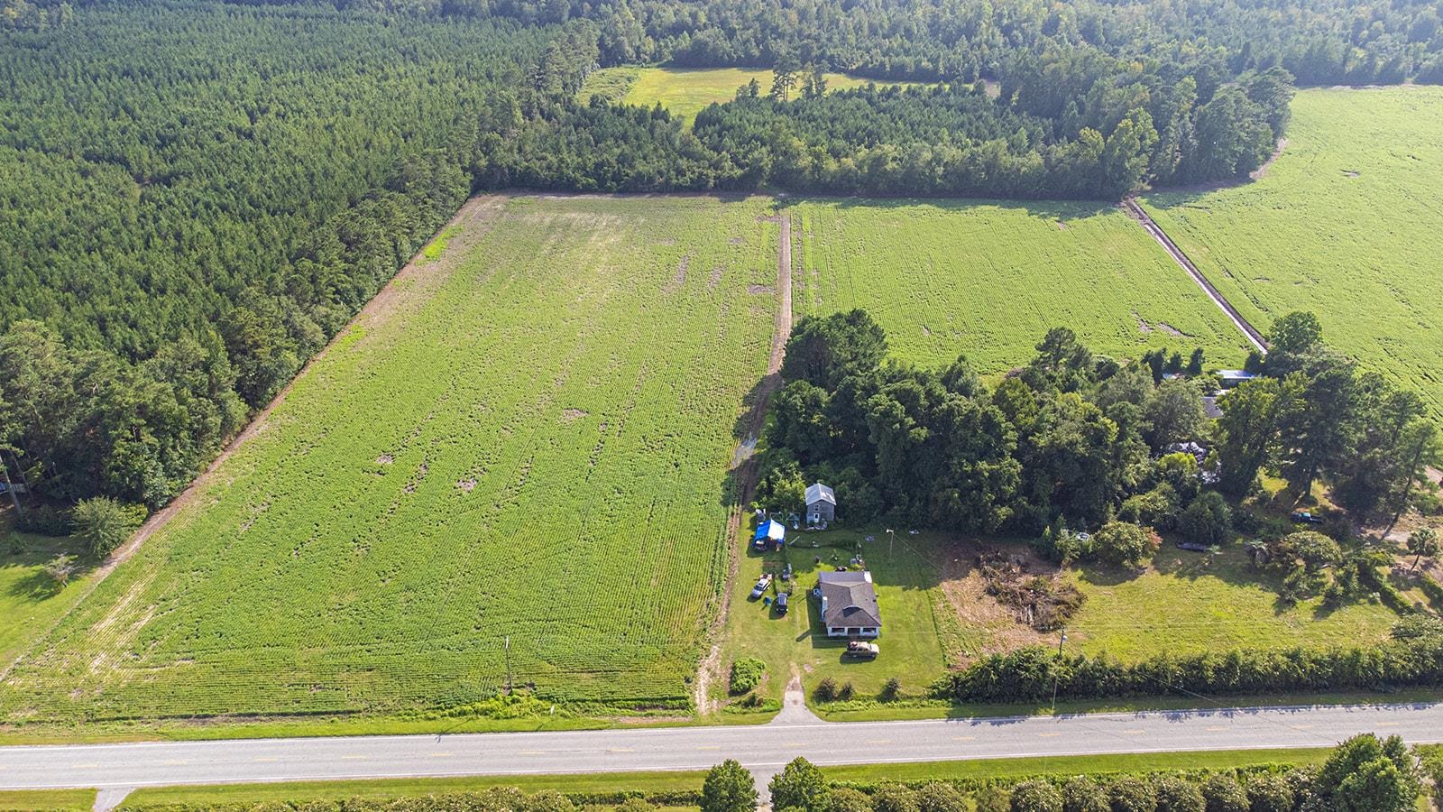9 West Nichols Sc 29581 Nichols, SC 29581 - Photo 5 of 22 Aerial view of property's location featuring rural landscape