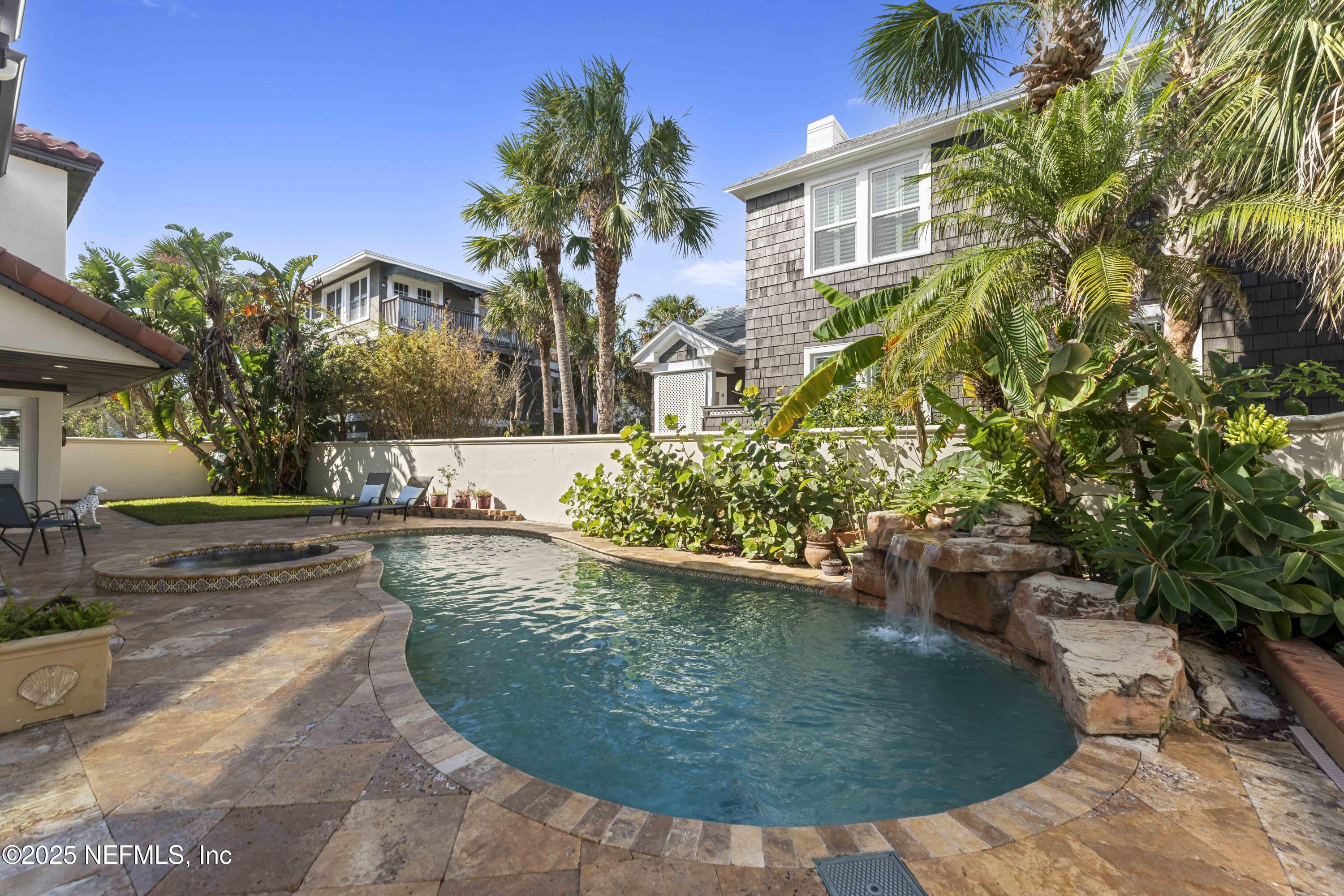 159 11th Street Atlantic Beach, FL 32233 - Photo 25 of 37 Pool w spa