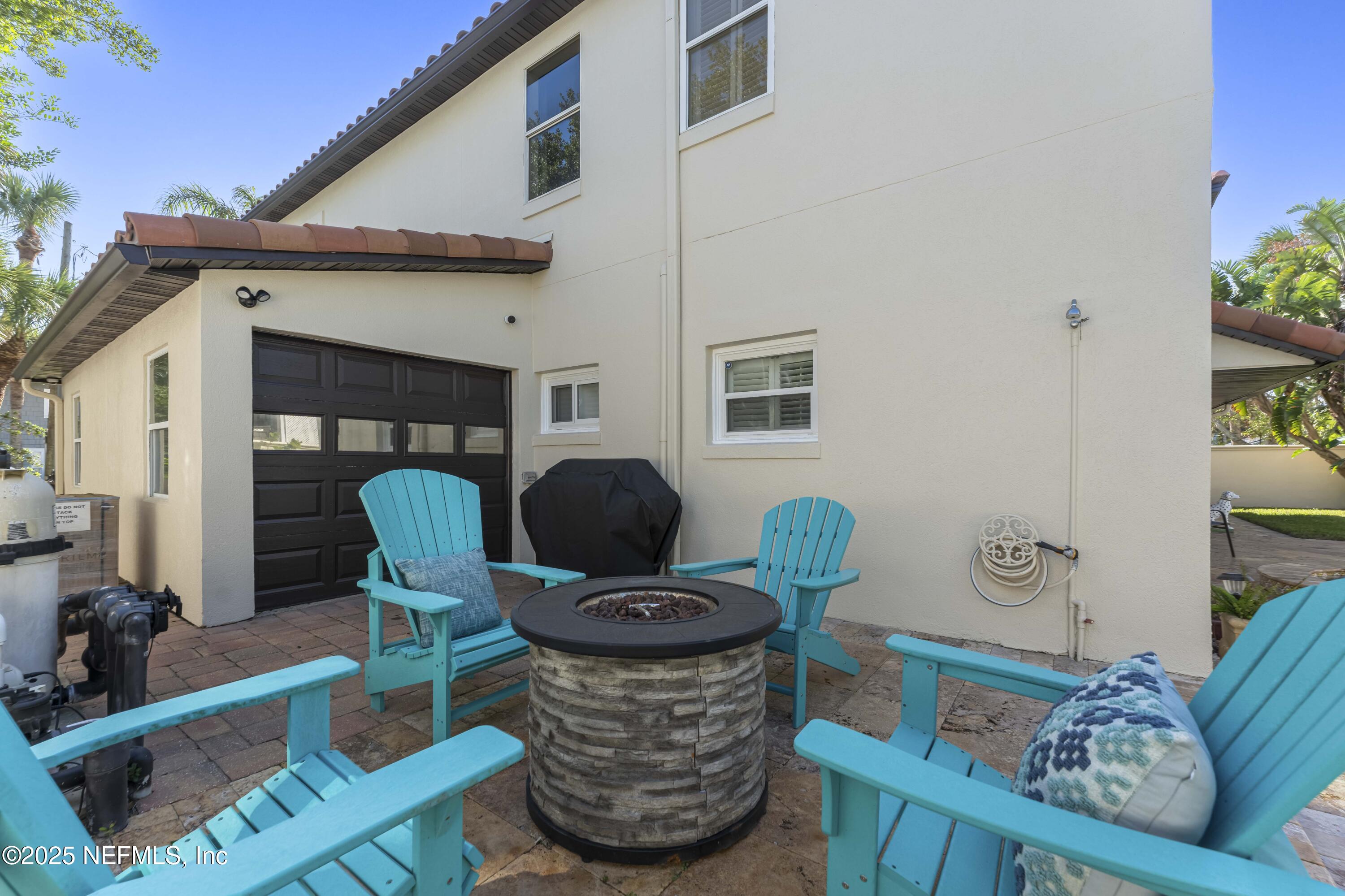 159 11th Street Atlantic Beach, FL 32233 - Photo 29 of 37 Fire pit area