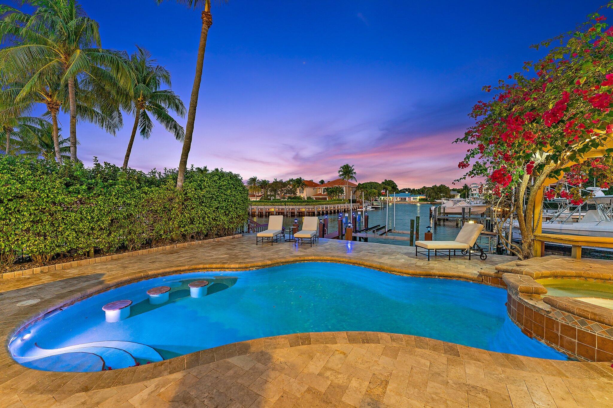 720 Maritime Way North Palm Beach, FL 33410 - Photo 64 of 78 Pool on Intracoastal