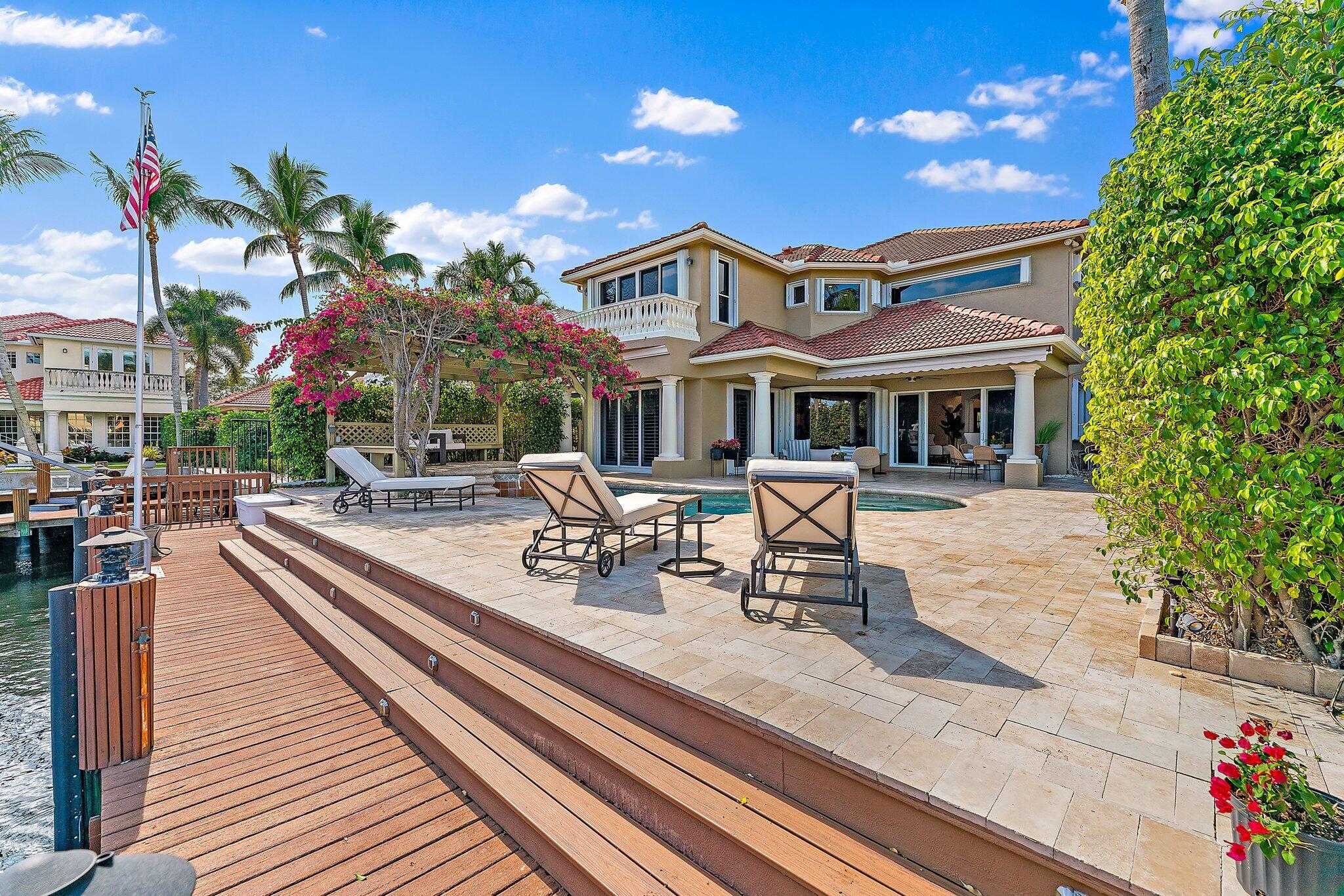 720 Maritime Way North Palm Beach, FL 33410 - Photo 70 of 78 Back Patio & Dock