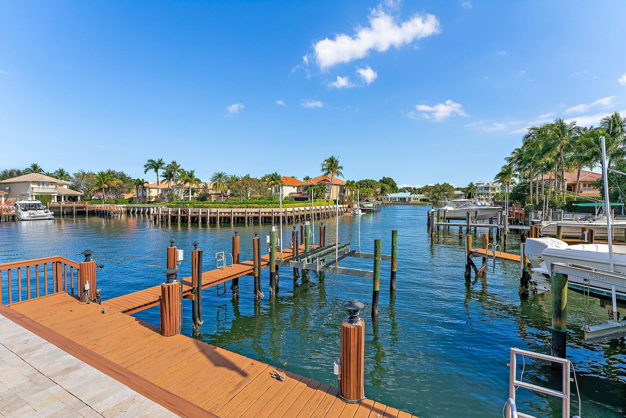 720 Maritime Way North Palm Beach, FL 33410 - Photo 71 of 78 Rear Dock