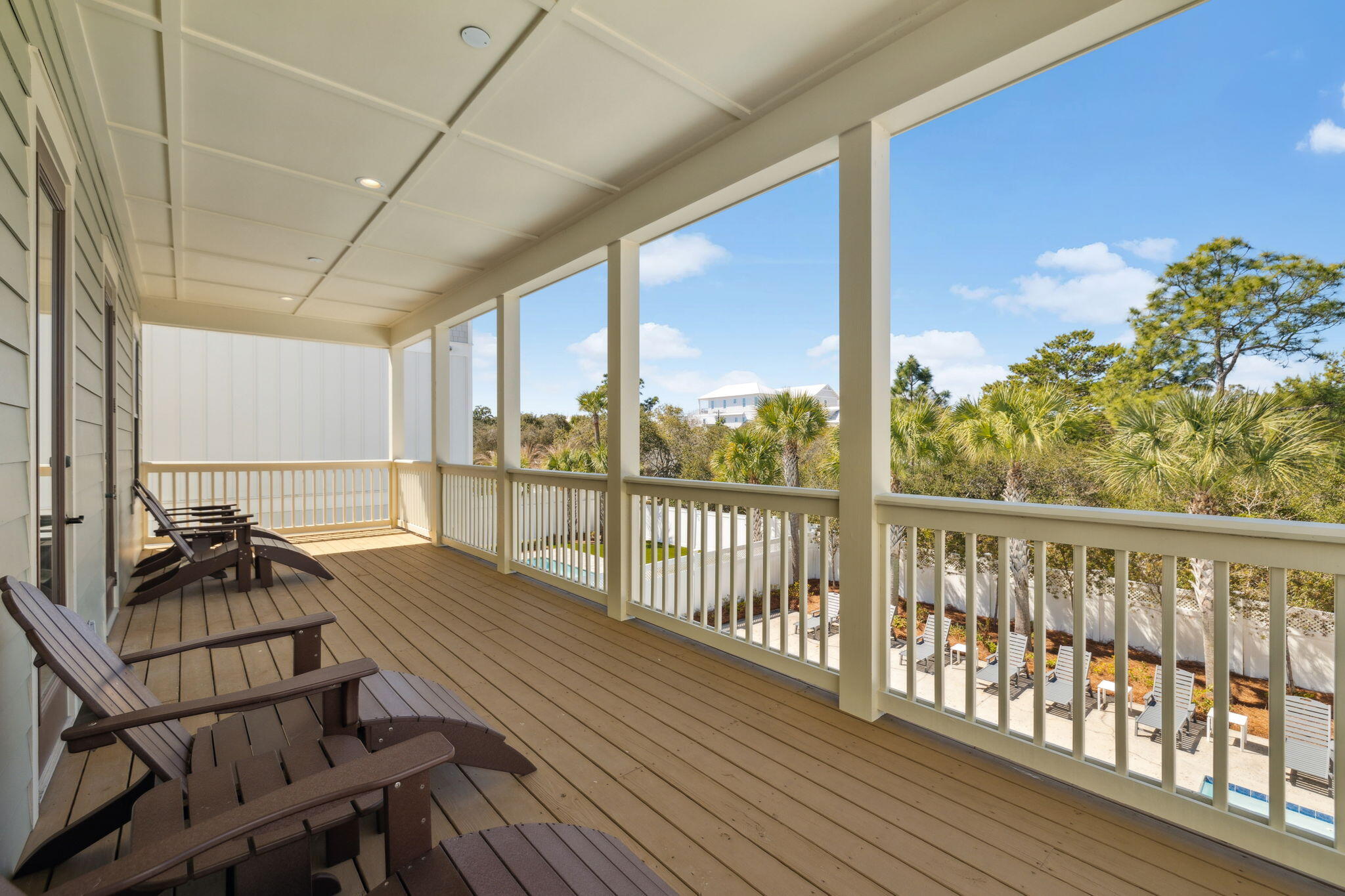85 Santa Clara Street Santa Rosa Beach, FL 32459 - Photo 26 of 54 a view of a balcony with chairs