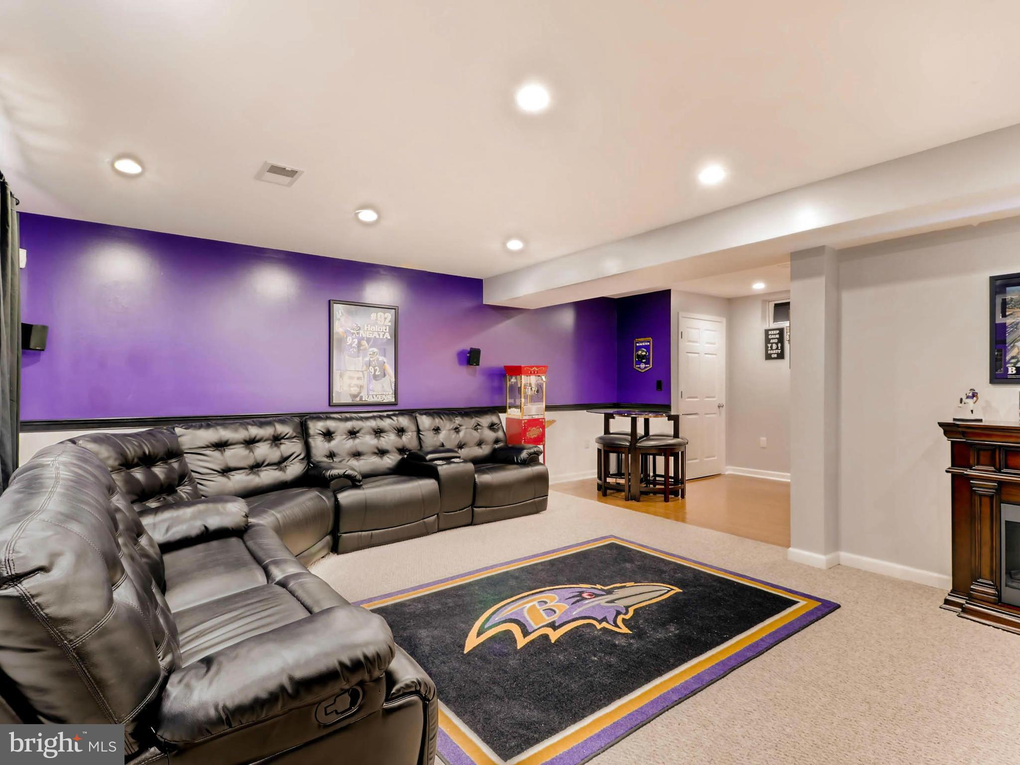 709 MacDill Road Baltimore, MD 21220 - Photo 22 of 30 a room with furniture pool table and a flat screen tv