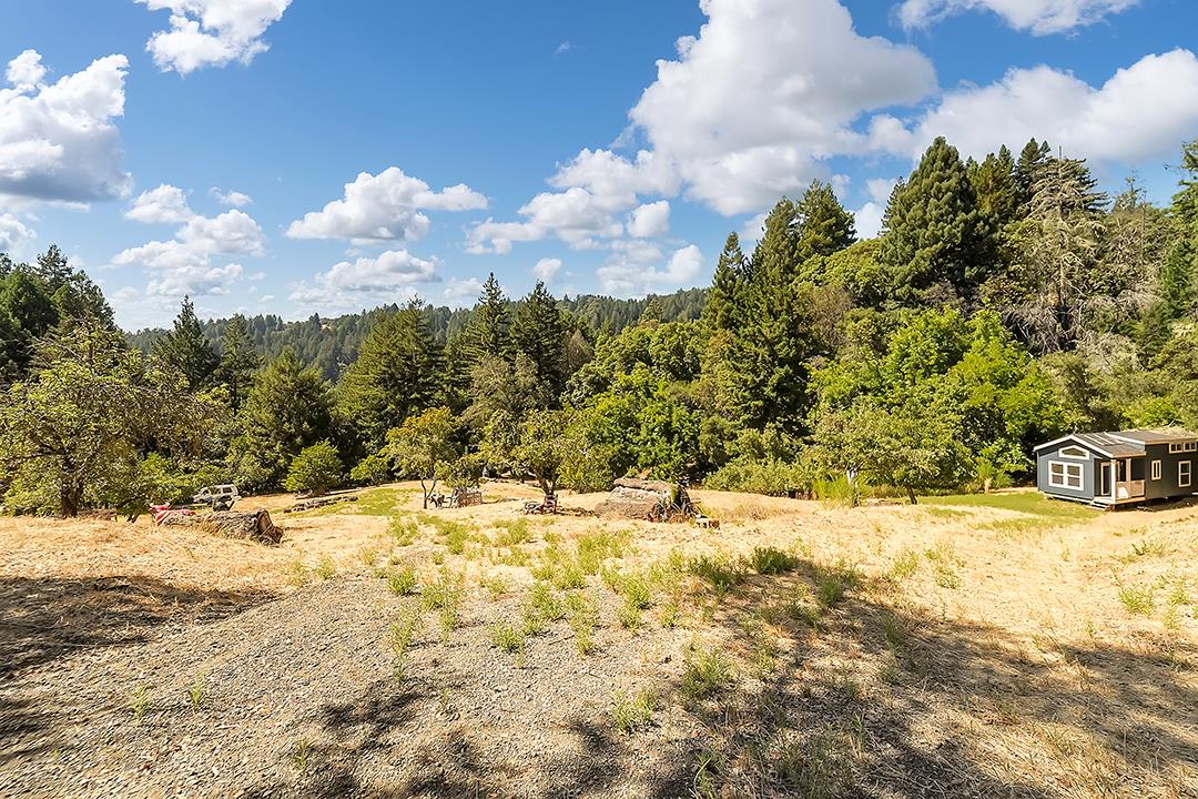 14136 Long Ridge Road Los Gatos, CA 95033 - Photo 53 of 75 a view of a yard with snow on the road
