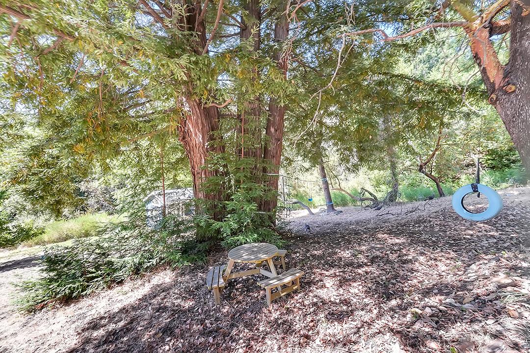 14136 Long Ridge Road Los Gatos, CA 95033 - Photo 54 of 75 a view of a yard with plants and trees