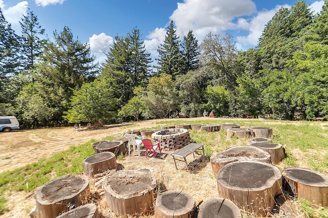 14136 Long Ridge Road Los Gatos, CA 95033 - Photo 58 of 75 a view of swimming pool with a patio and garden
