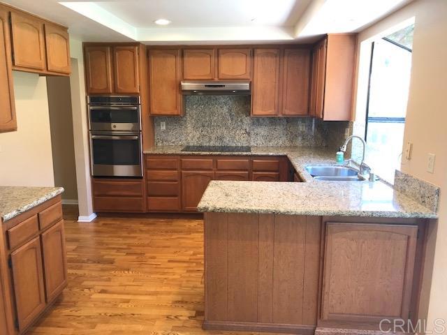 1917 Wandering Road Encinitas, CA 92024 - Photo 10 of 24 a kitchen with granite countertop a refrigerator and a sink