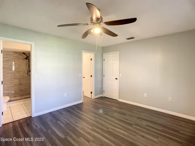 wooden floor in an empty room