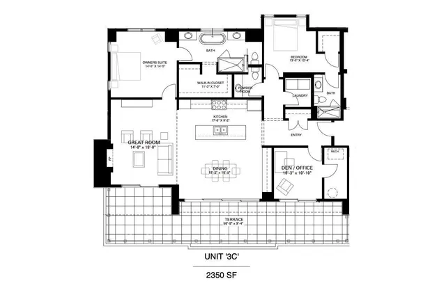 $2,695,000 | 150 Broadway Avenue South, Unit 2A, Wayzata, MN 55391