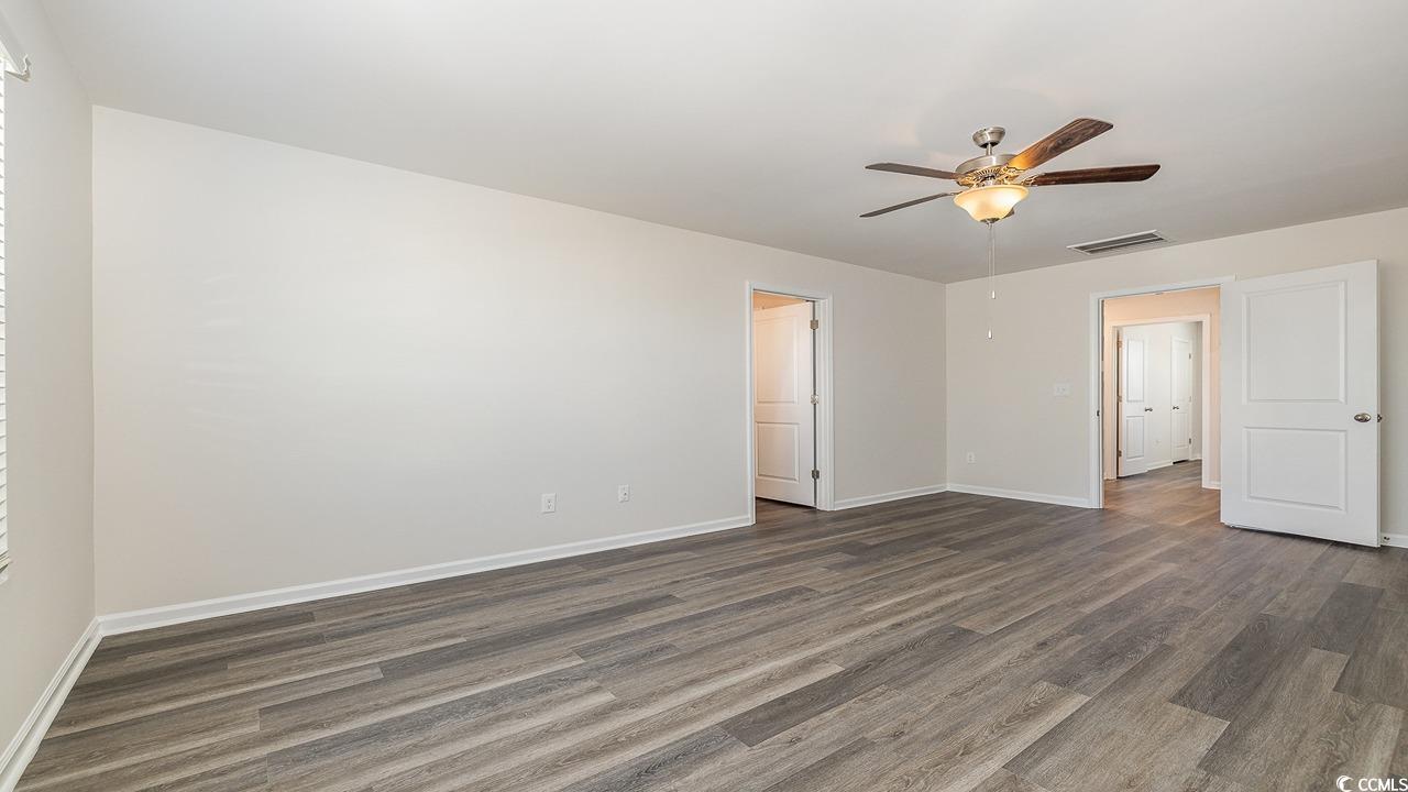 3433 Ashridge Way Conway, SC 29526 - Photo 19 of 31 Spare room with dark hardwood / wood-style floors