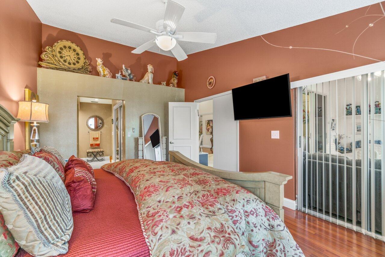 10941 Lakemore Lane, Unit B Boca Raton, FL 33498 - Photo 21 of 41 Master bedroom
