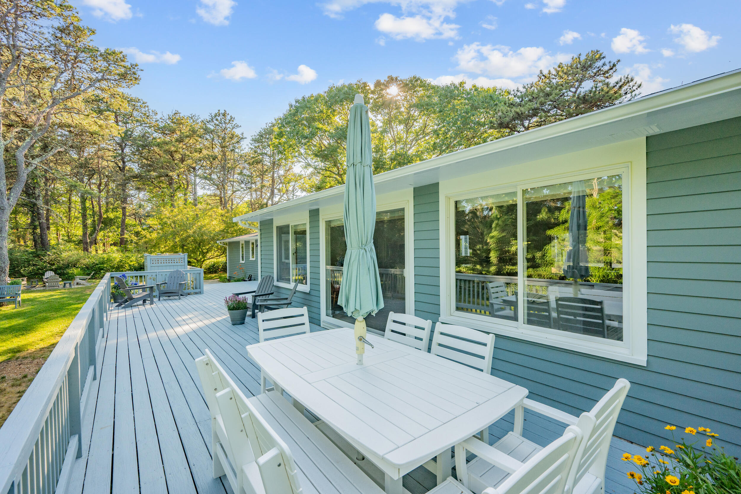 295 Cove View Road Wellfleet, MA 02667 - Photo 54 of 62 Table on deck off of great room