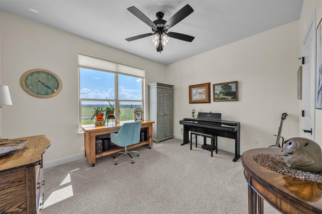 6628 Buffalo Ridge Circle Godley, TX 76044 - Photo 18 of 39 a work room with furniture and a window