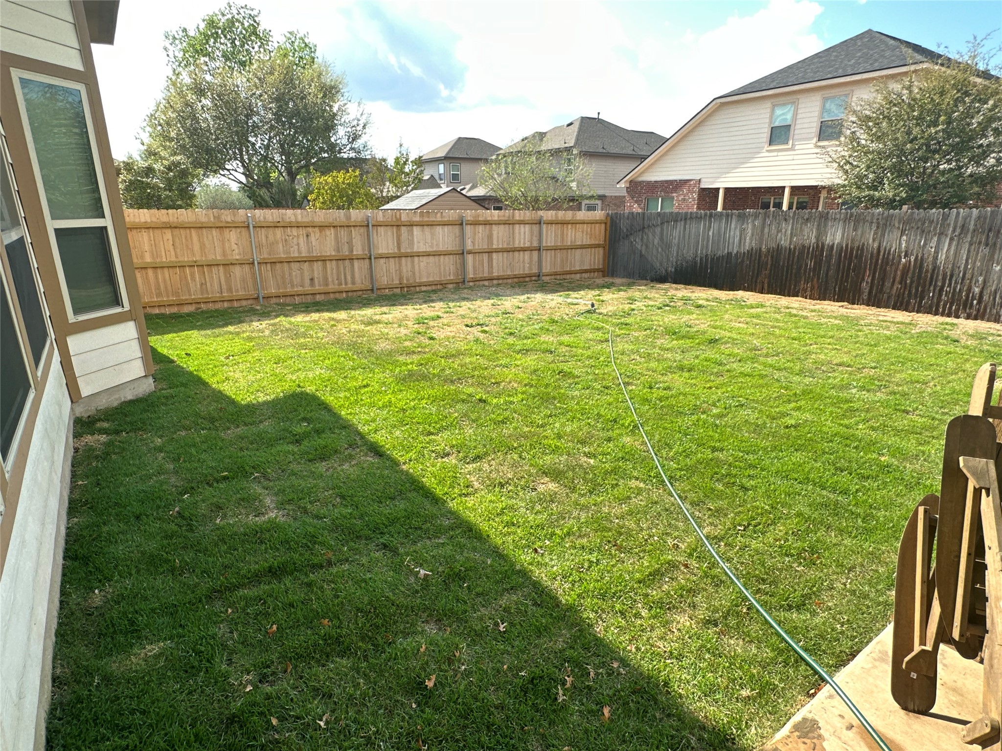 3029 Jacob Lane San Marcos, TX 78666 - Photo 9 of 24 a view of a backyard with a small cabin