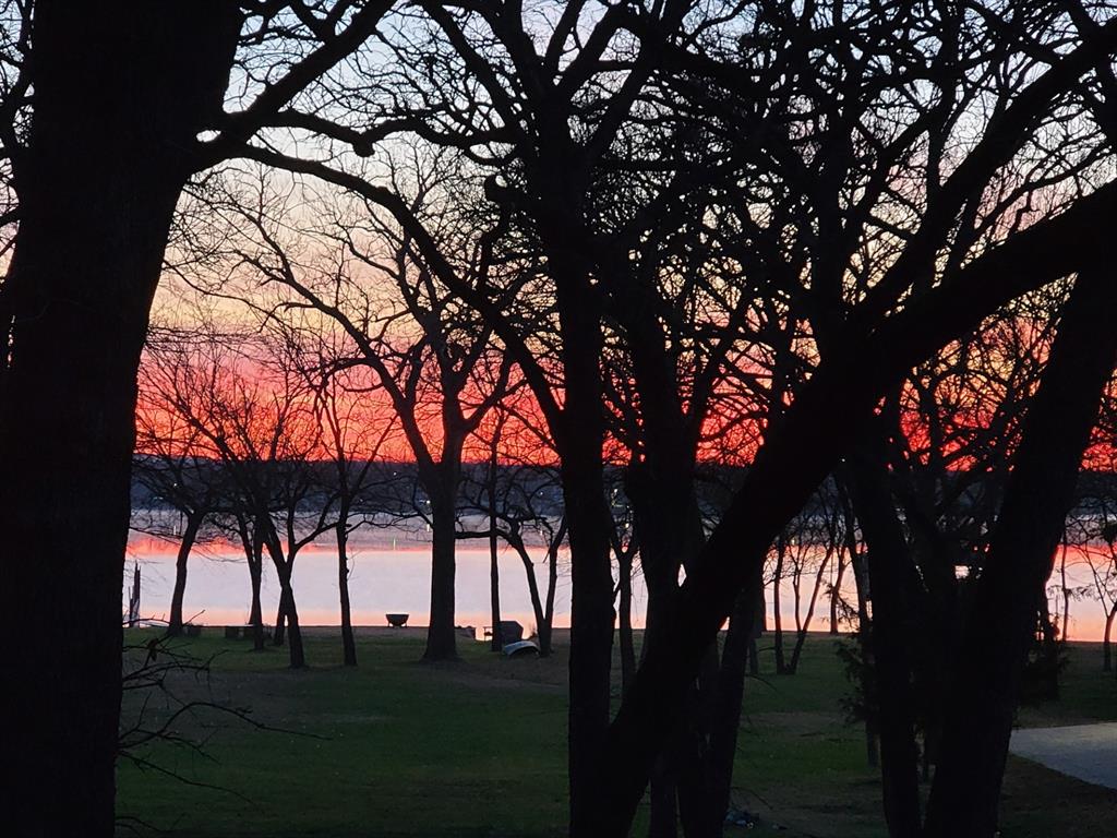 a view of outdoor space with garden