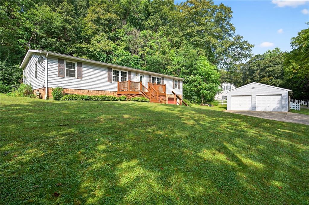 111 A Cowpath Road Aliquippa, PA 15001 - Photo 45 of 46 a view of a house with backyard and garden