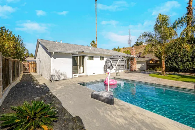 an aerial view of a city with streets