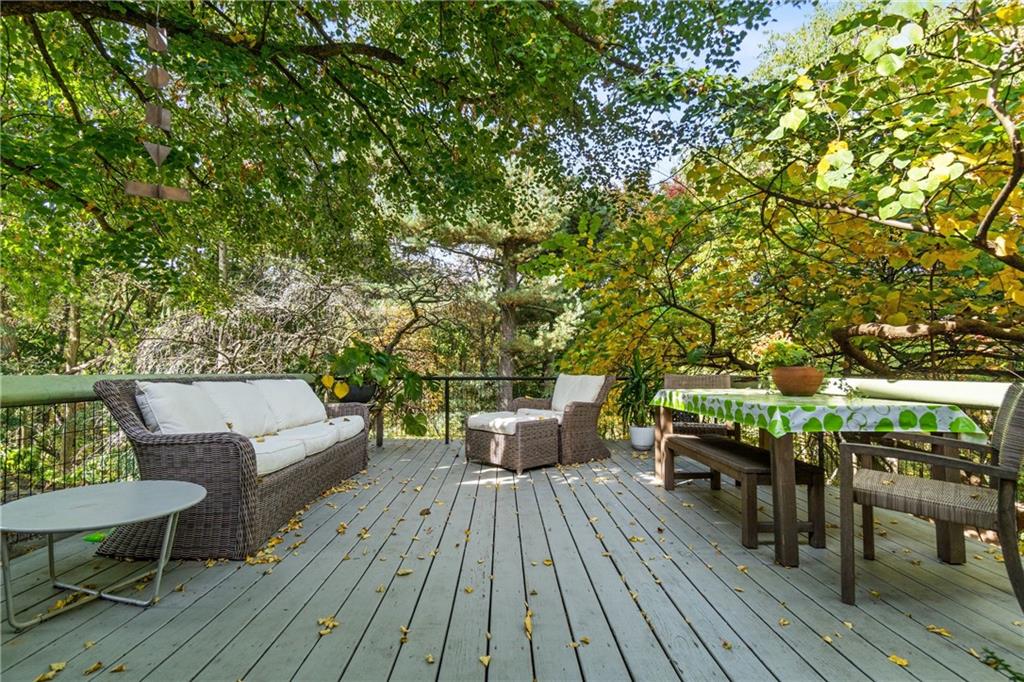 17 Penhurst Road Pittsburgh, PA 15202 - Photo 33 of 42 a view of a chairs and table on the wooden floor