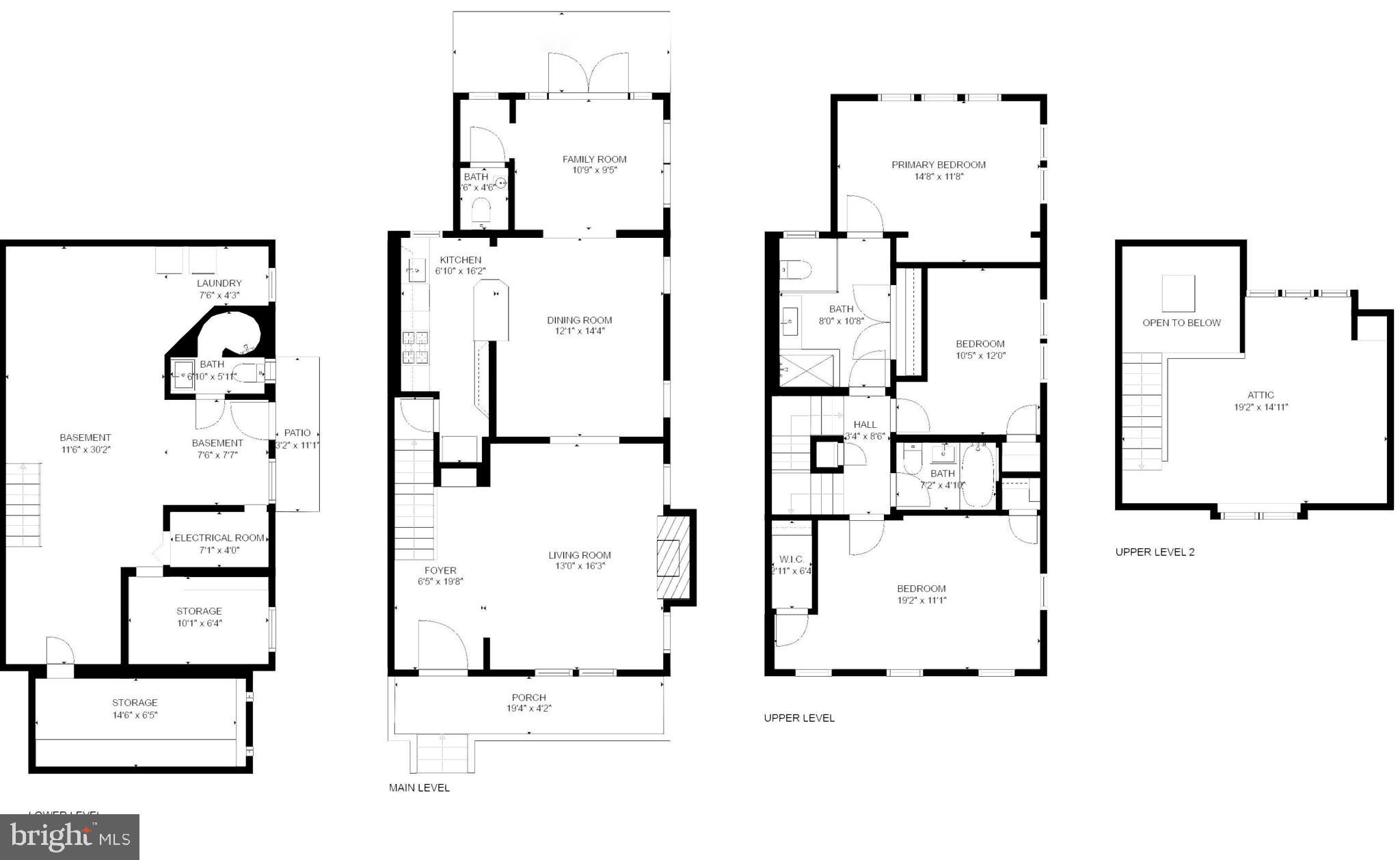 3102 Rodman Street Northwest Washington, DC 20008 - Photo 40 of 40 Floor Plans