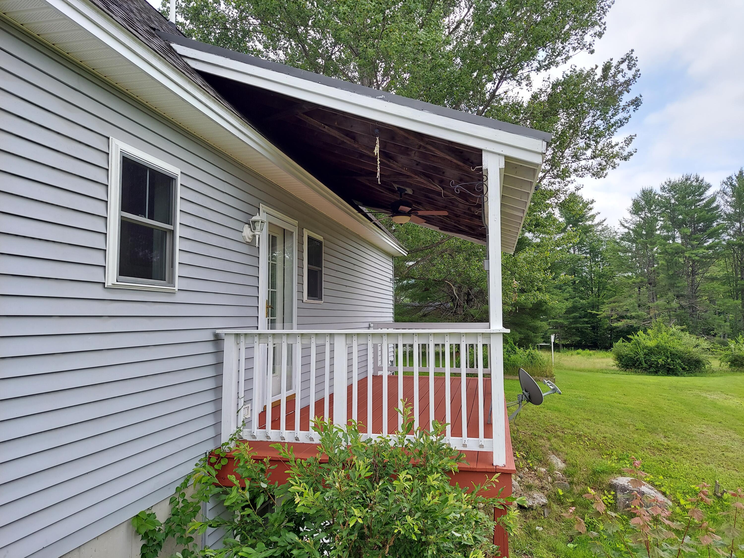 323 Christian Ridge Road Paris, ME 04281 - Photo 8 of 37 Troy rear porch