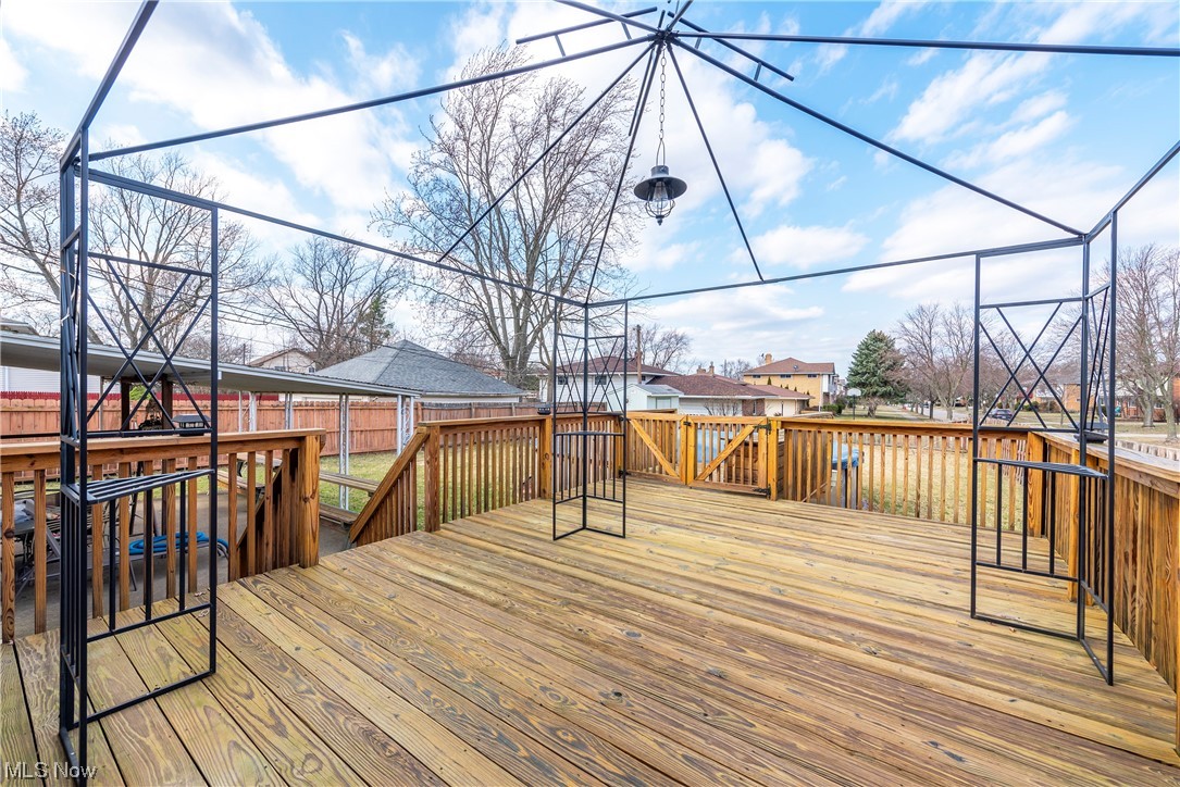 7094 Brandywine Road Parma Heights, OH 44130 - Photo 13 of 49 View of deck
