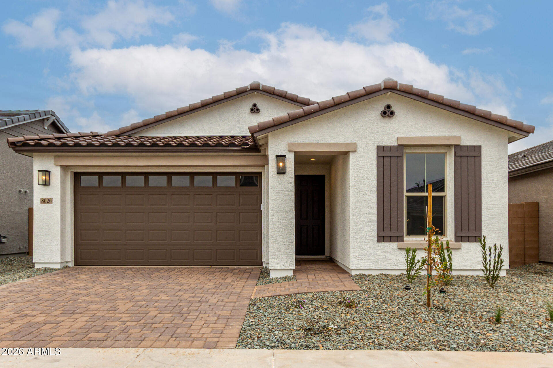 front view of a house