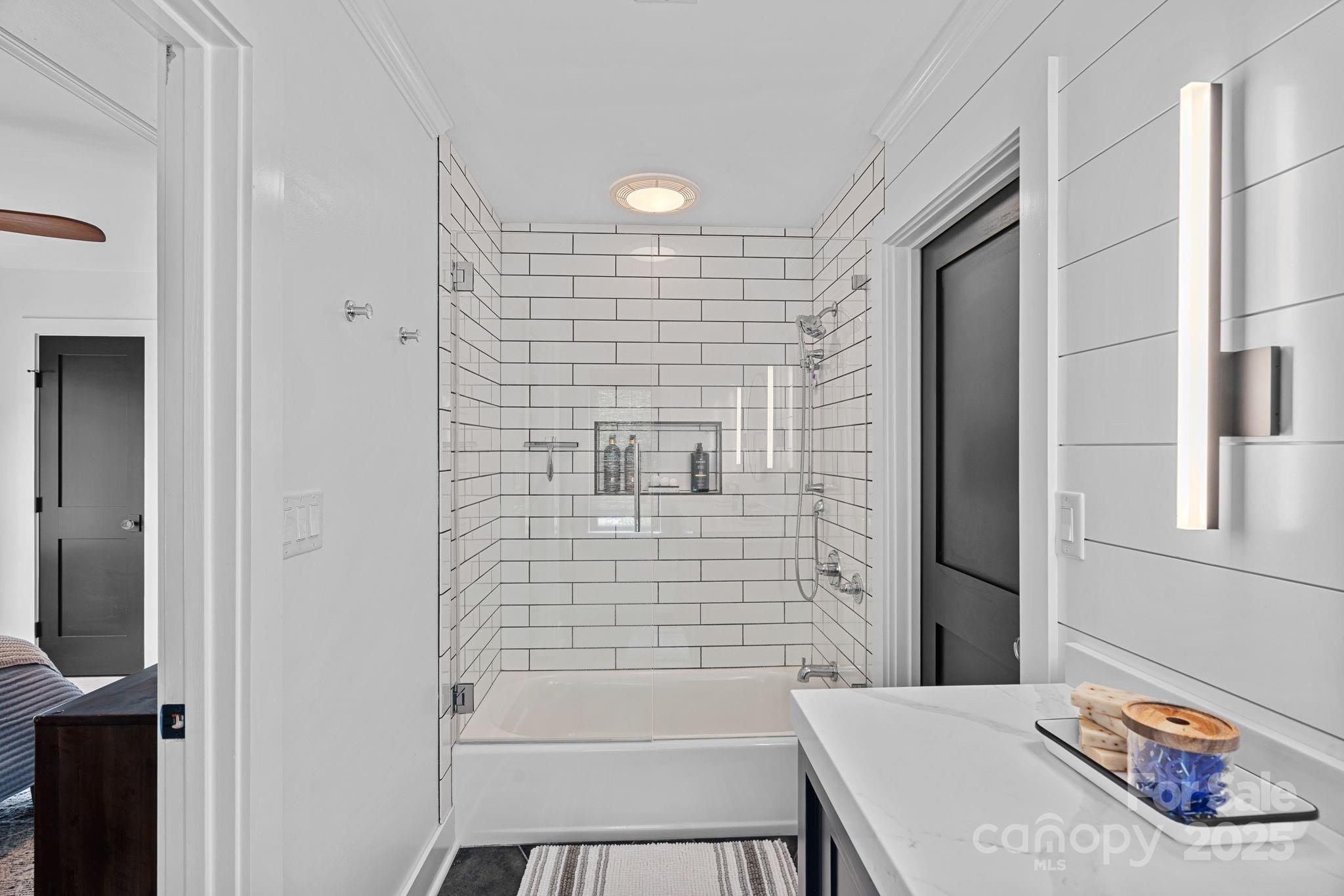 19624 Meta Road Cornelius, NC 28031 - Photo 30 of 44 a bathroom with a sink and a shower