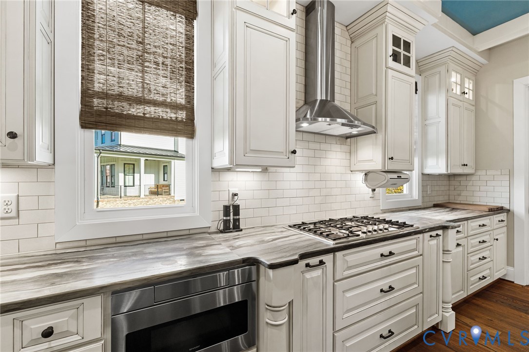 16118 Old Castle Road Midlothian, VA 23112 - Photo 21 of 50 a kitchen with stainless steel appliances cabinets and window