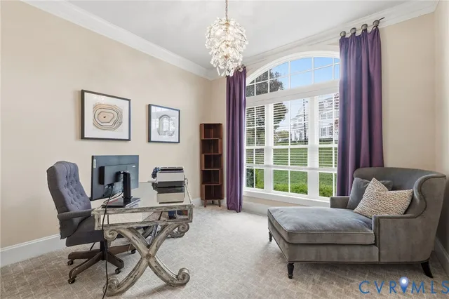 a bedroom with a bed and a desk