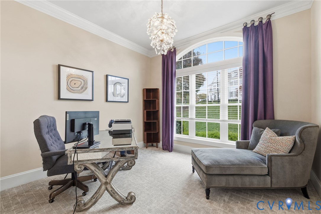 16118 Old Castle Road Midlothian, VA 23112 - Photo 24 of 50 a living room with furniture and a large window