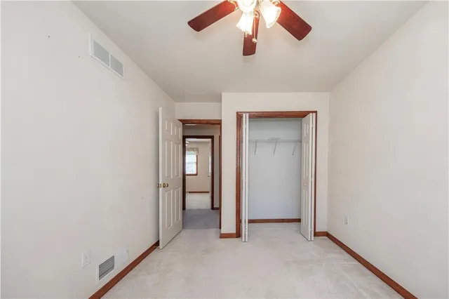 a view of a storage room