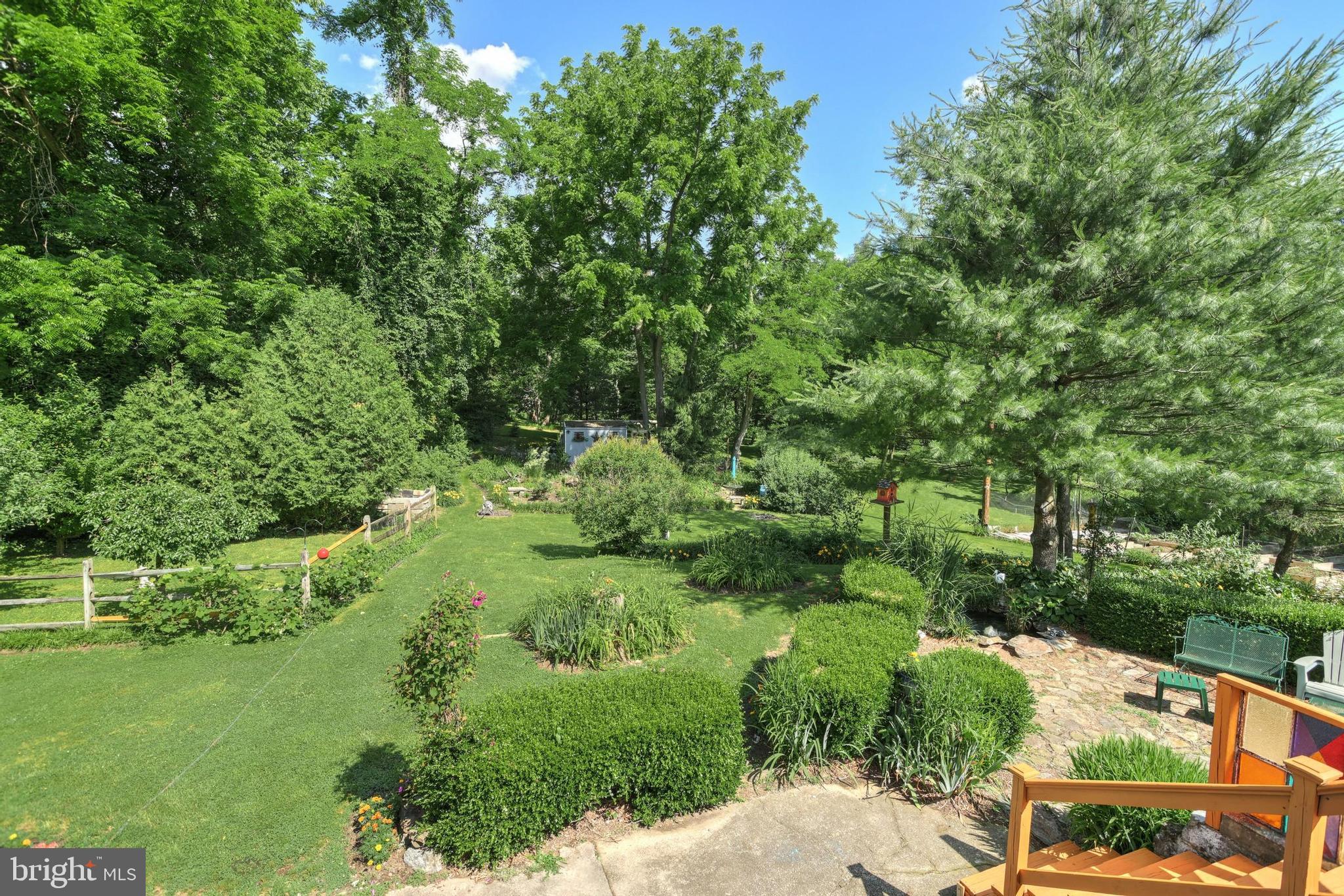 360 Wago Road Mount Wolf, PA 17347 - Photo 8 of 55 Garden view from deck