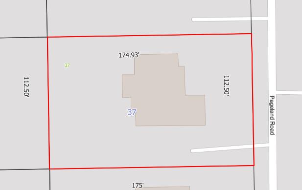 106 Pageland Road Dothan, AL 36305 - Photo 24 of 25 Plat (Lot Dimensions)