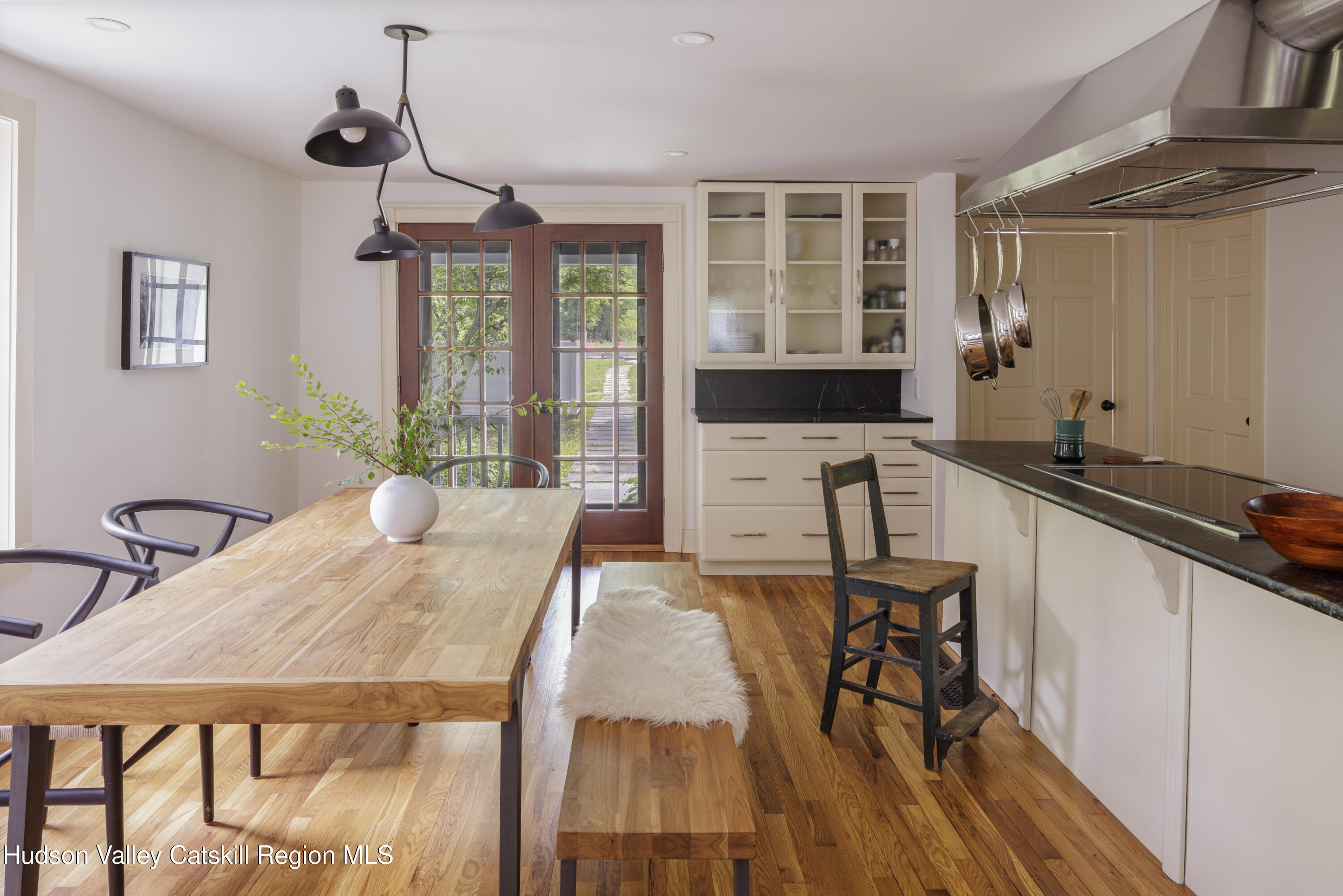 243 Morton Road Rhinebeck, NY 12572 - Photo 18 of 44 a view of a dining room with furniture window and outside view