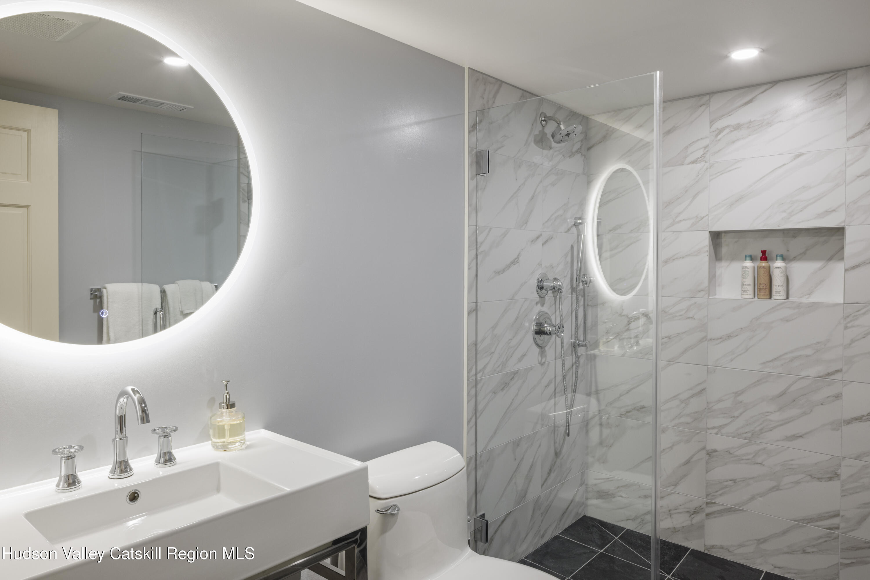 243 Morton Road Rhinebeck, NY 12572 - Photo 27 of 44 a bathroom with a sink toilet and shower