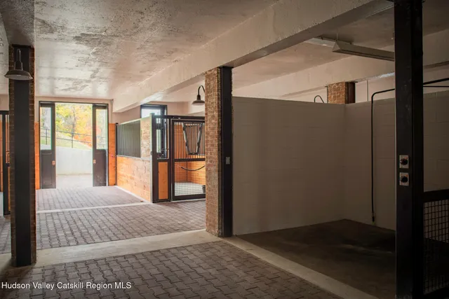 a view of a field with a big yard