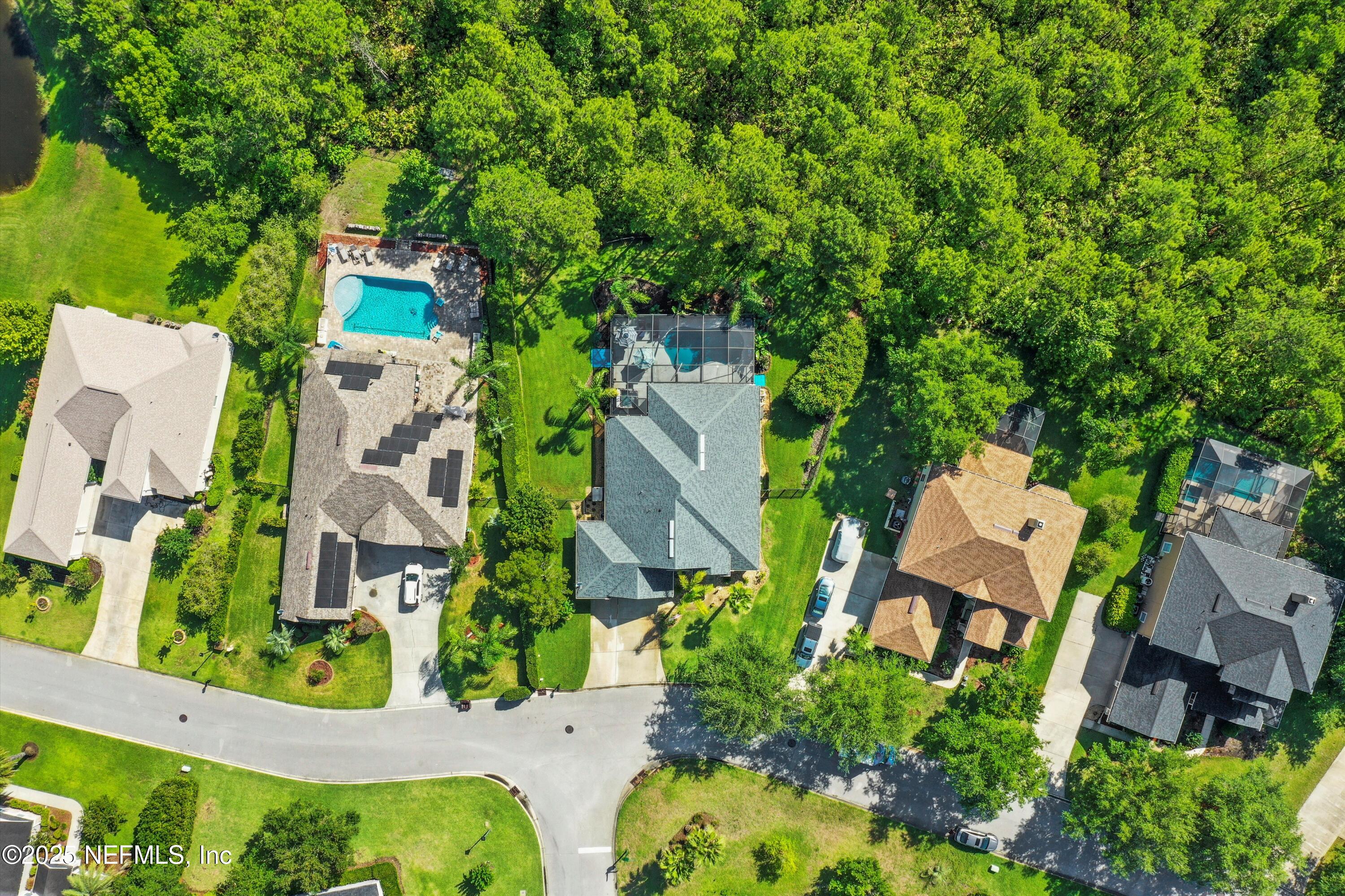648 Battersea Drive St. Augustine, FL 32095 - Photo 58 of 59 an aerial view of a house