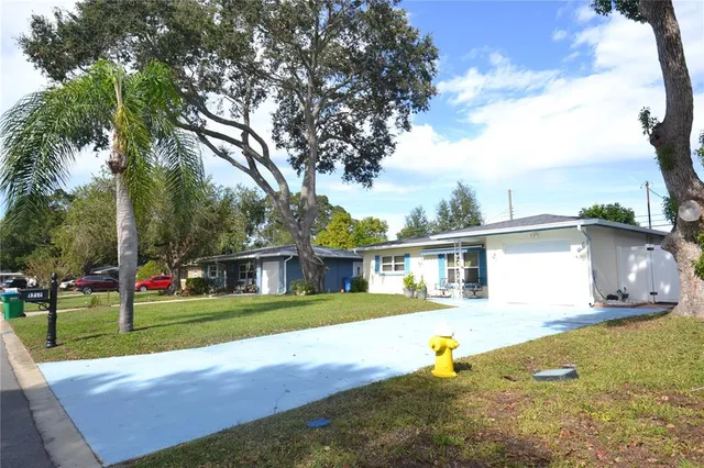 swimming pool view from a outdoor space