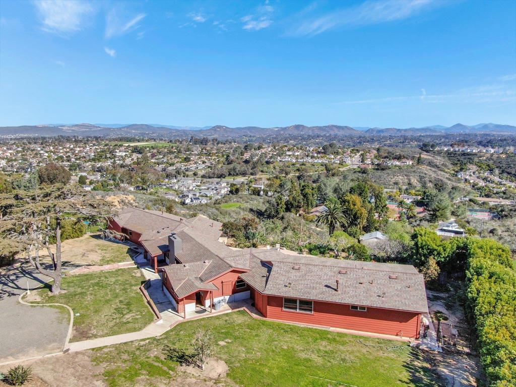 1575 Crest Drive Encinitas, CA 92024 - Photo 2 of 52 an aerial view of residential houses with outdoor space and trees