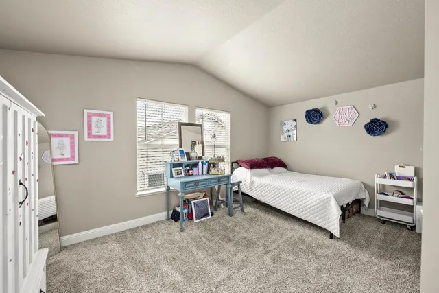 a view of a garden with a staircase