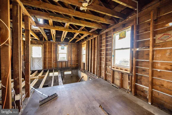 a view of storage and utility room