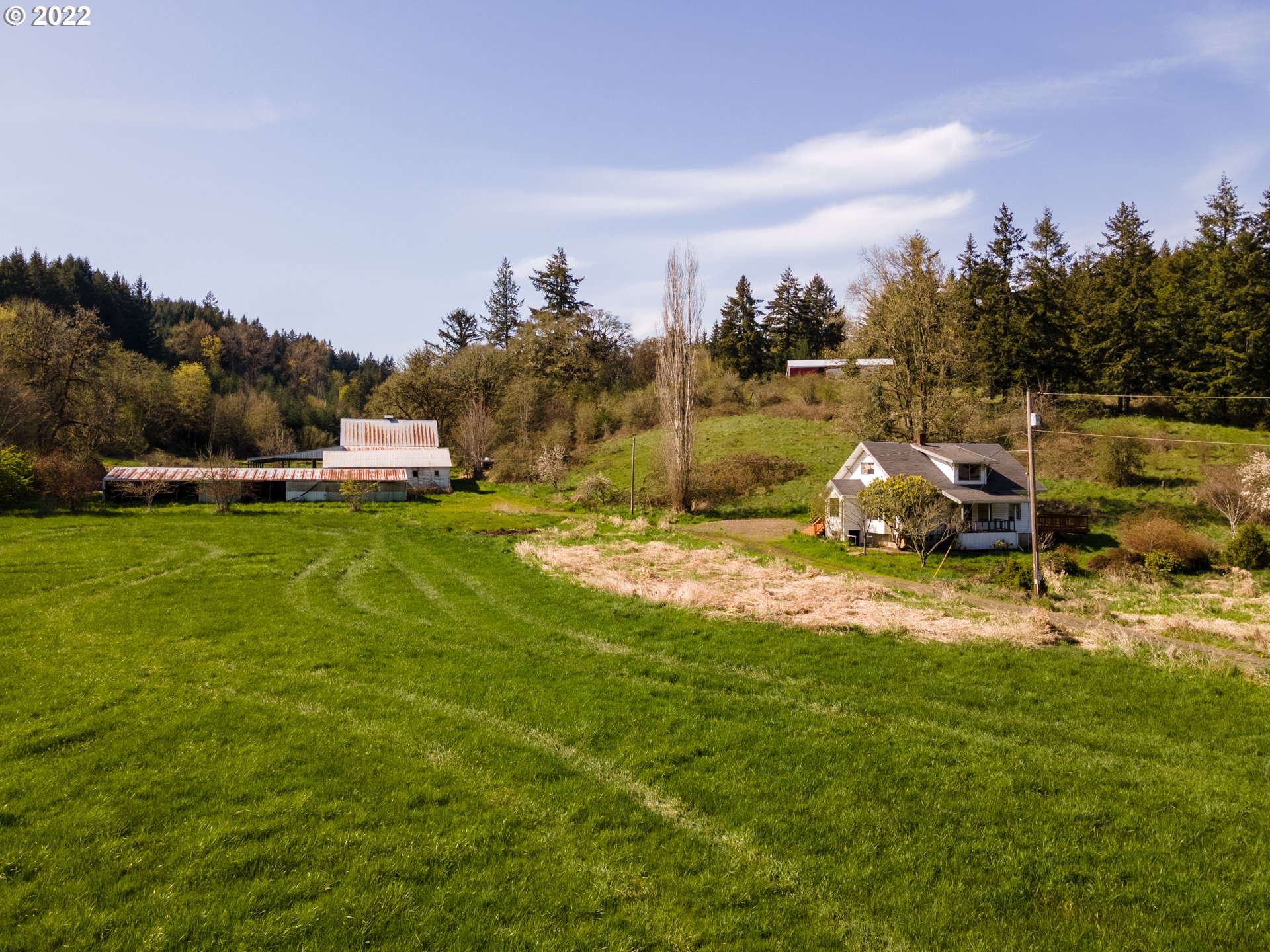 20091 Northeast Laughlin Road Yamhill, OR 97148 - Photo 7 of 26 a view of a lake with houses