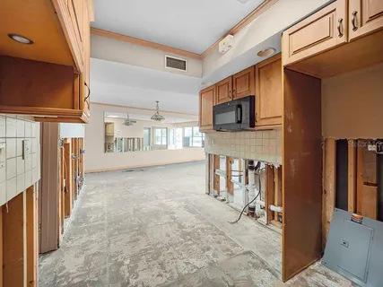 a view of a large window with a glass door